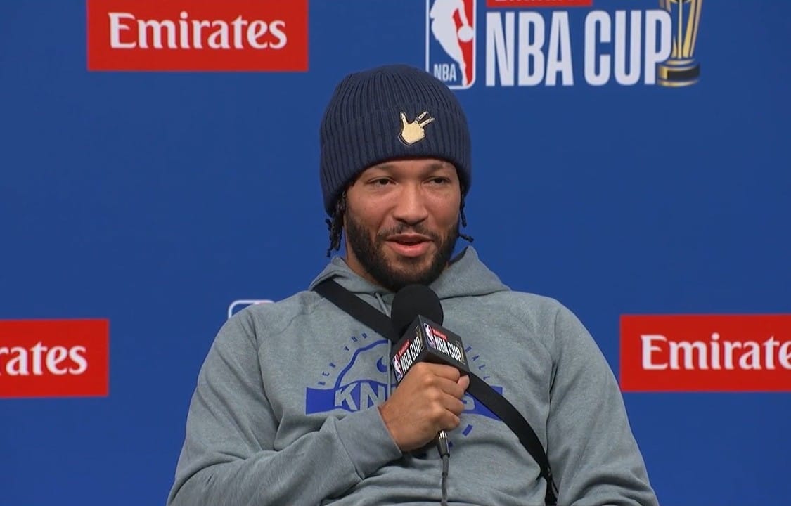 ジェイレン・ブランソン、NBAカップ優勝のニューヨークへの意味とシーズンMVP争いを語る | Jalen Brunson on the NBA Cup Win, What It Means for New York, and His MVP Case